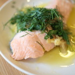 ボイルサーモン ディル、イタパセ、ジンジャー (ムラヨシさん)